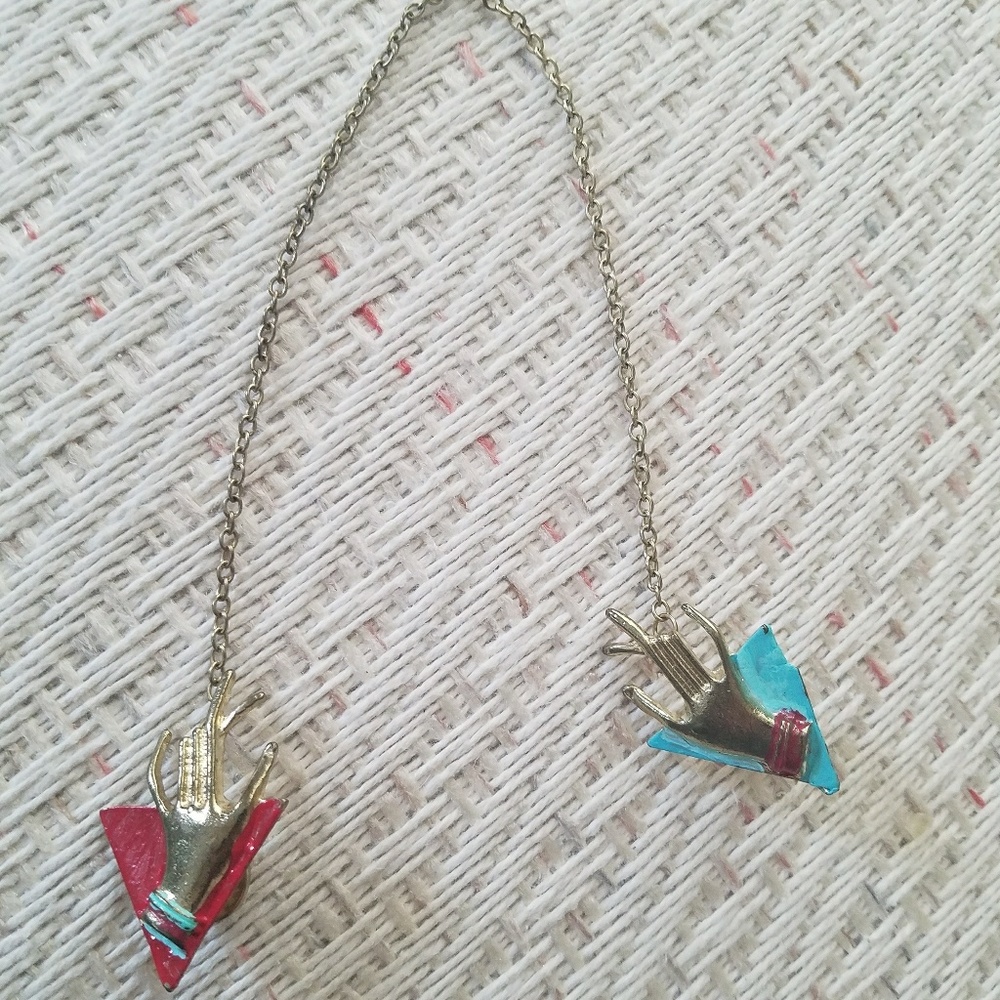 Handpainted Scarf Pins